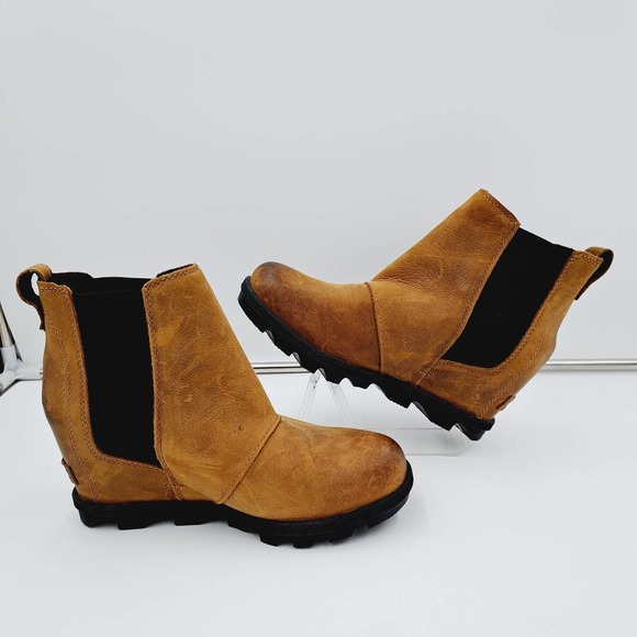 Sorel Lea-Joan of Artic ™ Wedge Chelsea Bootie 7.5 - Picture 1 of 9